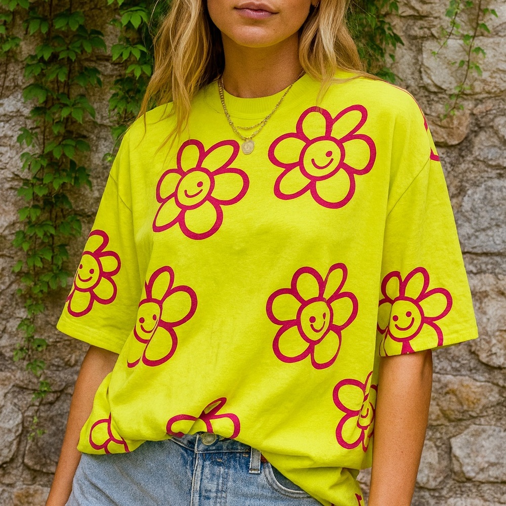 COLLUSION Graphic Neon Tee, 16
